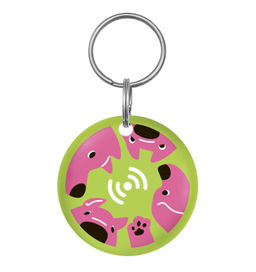 Цифровой адресник для животных, салатовый 06ад22