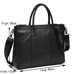 Сумка мужская, кожа, MIRONPAN 99041 Черный