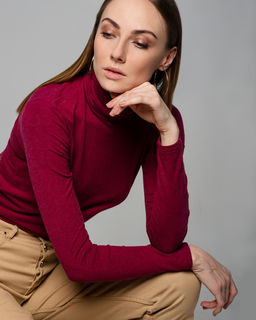 Водолазка из мягкого трикотажа 52.2.10