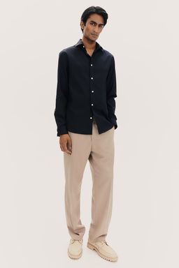 Camisa de facil planchado Slim Fit - H&m фото 2