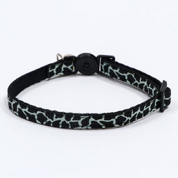 Ошейник кошачий Жираф, 30 х 1 см, чёрный - Пижон фото 2