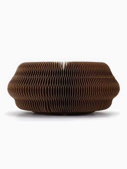 Когтеточка - игрушка «Пижон. Бублик», 11×11×7/20×11 см, гофрокартон, коричневая