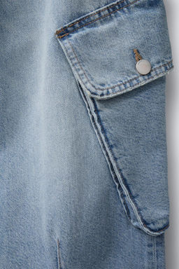 CARGO POCKET JEANS - Zara фото 3