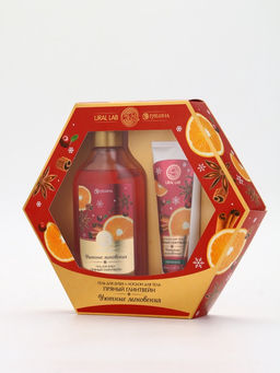 Подарочный набор новогодний Уютные мгновения, гель для душа 300 мл и лосьон для тела 85 мл, URAL LAB