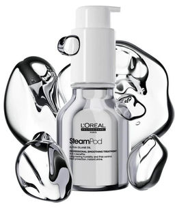 Разглаживающая термозащитная сыворотка Smoothing Treatment Steampod, 50 мл - Loreal professionnel фото 4