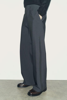ZW COLLECTION STRAIGHT-FIT TROUSERS - Zara фото 4