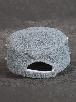 DOU BLE WOOD BLUE Бейсболка женская (сетка)