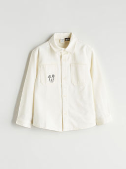 Mickey Mouse Bask?l? Erkek ?ocuk G?mlek