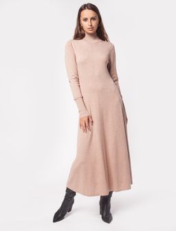 VILATTE / Платье тонкой вязки с шерстью мериноса
