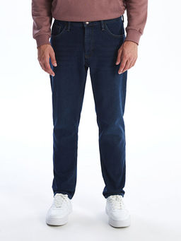 779 Regular Fit ??i Polarl? K??l?k Erkek Jean Pantolon