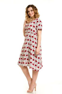 Платье 883 красные круги - Novita фото 4