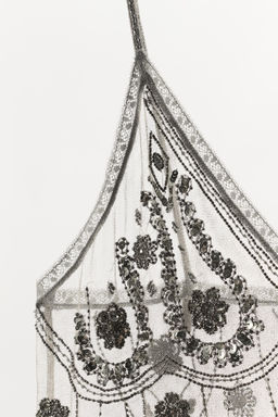 BEADED SEQUIN TULLE TOP - Zara фото 5