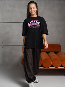 Футболка "Флорида" черный Девочка