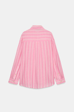 CAMISA VOLUMEN RAYAS / Rayas - Zara фото 6
