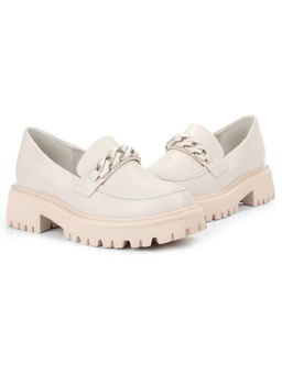 03-5926-2 BEIGE Лоферы женские (натуральная кожа)