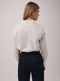 CONTE LBL 2825 Блузка женская off-white - Conte elegant фото 14