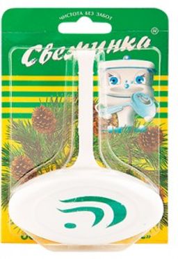 СВЕЖИНКА освежитель-блистер WC 30гр Лес