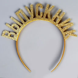 Карнавальный ободок «Выпускник» цвет золотой, фетр
