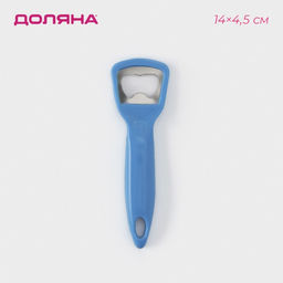 Цена за 2 шт. Открывашка - штопор Доляна, 14 см, цвет синий