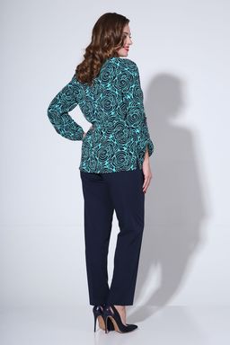 Костюм Liona Style 811 бирюза/синий  фото 3