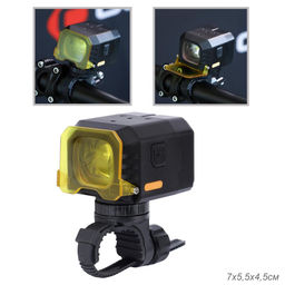 Фонарь передний ZEON LIGHTGUN корпус: Aluminium; свет: 1600lm; аккумулятор/powerbank 5000 mAh; Type-C, влагозащита IPX-6. пульт ДУ. /уп40/ - Галеонтрейд фото 2