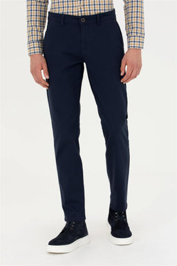 Мужские темно-синие брюки из плотной ткани - U.s. polo assn фото 9