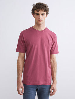 Bisiklet Yaka Penye Erkek Ti??rt