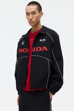Chaqueta de ch?ndal en nailon estampado Loose Fit - H&m фото 2