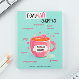 Планинг творческого человека А6, 80 л. Получай энергию