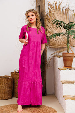 Платье AMORI 9735 фуксия