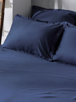 Простыня 2 спальная SL Home Tencel, 235240 см, синяя, тенсель - Sima-land home фото 5