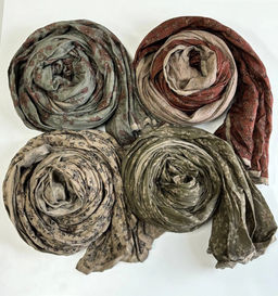 Палантин 200*60см Прованс 33-0003 хаки - Mini maxi фото 11