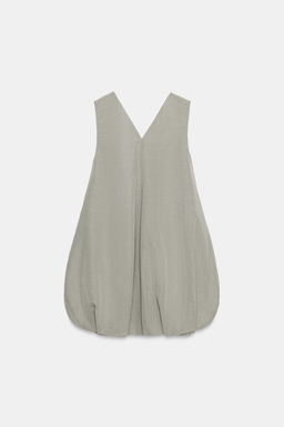 VESTIDO ABULLONADO ZW COLLECTION LIMITED EDITION / Gris - Zara фото 5