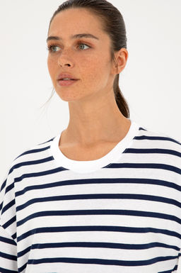 Футболка U. S. Polo Assn женская с круглым вырезом белая - U.s. polo assn фото 9