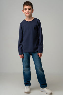 Хлопковый лонгслив для мальчика Bonito  фото 2