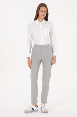 Kad_n A__k Gri Kanvas Pantolon - U.s. polo assn фото 3