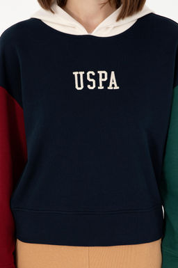 Женский темно-синий свитшот Неожиданная скидка в корзине - U.s. polo assn фото 13