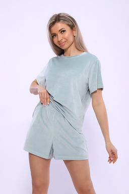 Костюм Натали 71118 футболка и шорты из велюра  фото 43