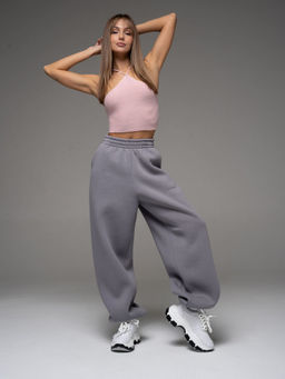 Брюки с начёсом