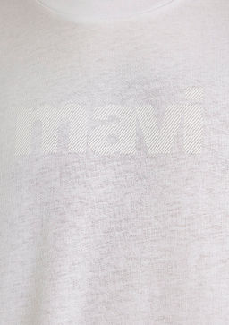 Mavi Logo Bask?l? Beyaz Tisort  фото 7