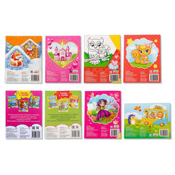 Раскраски набор Для девочек, 8 шт. по 12 стр. - Буква-ленд фото 5