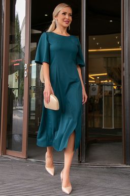 Платье Астра (изумруд) П3978 - Lt collection фото 6