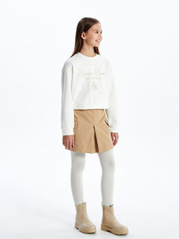 Beli Lastikli K?z ?ocuk Kargo ?ort Etek - Waikiki фото 5