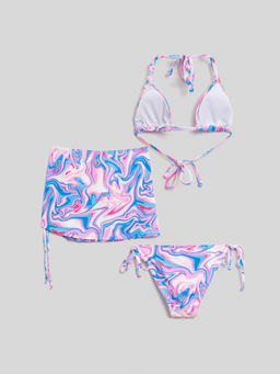 ACOOLA /  Костюм купальный детский для девочек Iskorka разноцветный  фото 2