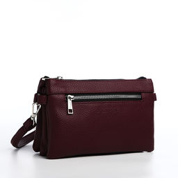 Сумка-клатч на молнии, цвет коричневый - Simaland фото 3