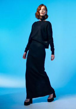 N2405 джемпер женский черный - Mozart фото 4