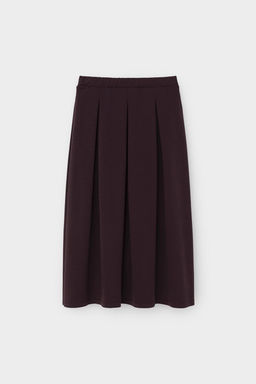 ЕВТ 7037/темный махагон юбка жен