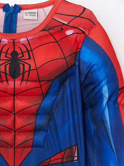 Spiderman Bask?l? Maskeli Erkek Bebek Kost?m - Waikiki фото 3