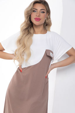 Платье Скай (кофе) П8930 - Lt collection фото 7