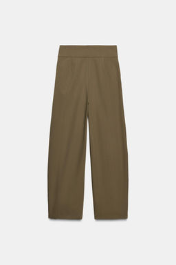 BALLOON TROUSERS WITH PLEATS - Zara фото 6